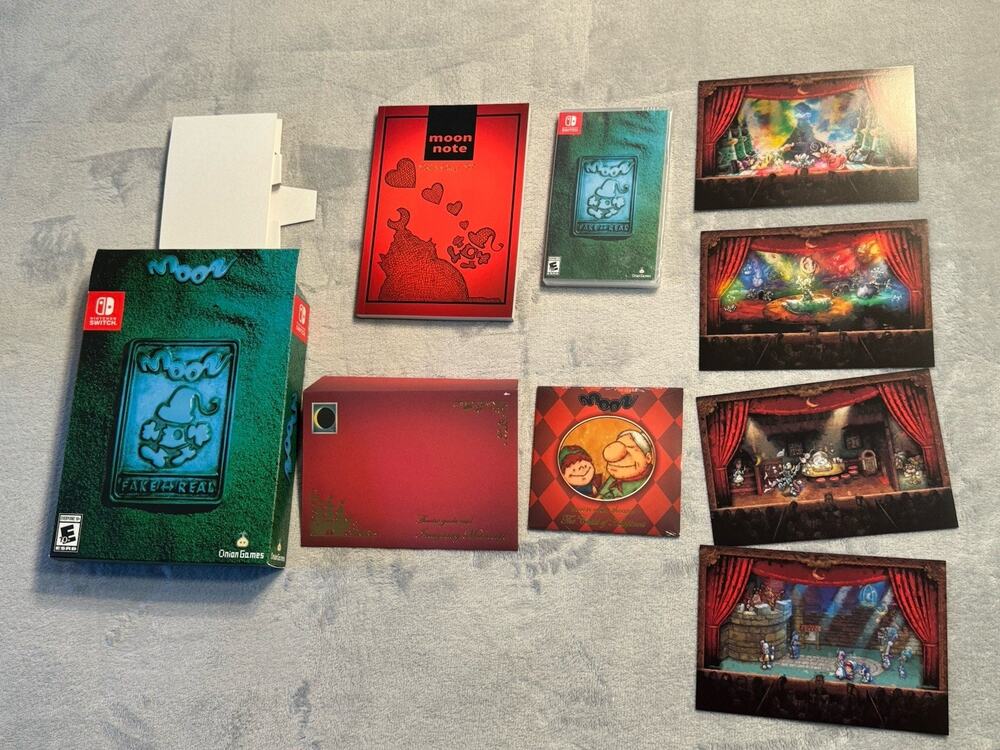 OpenBox Moon Collectors Edition Limited Run LRG Nintendo Switch 2023 Game Sealed